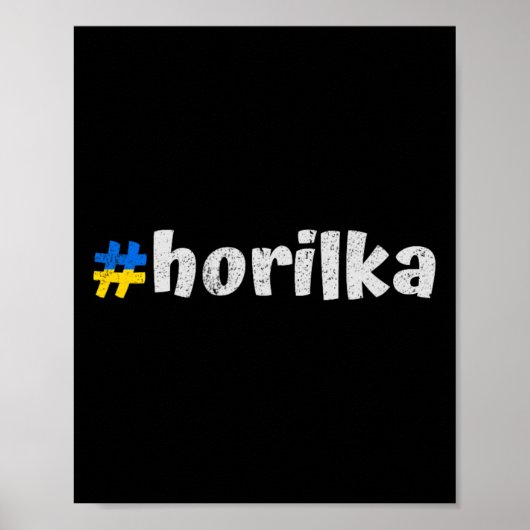 Oekraïense Horilka Grappig Oekraïne Traditioneel S Poster (Voorkant)