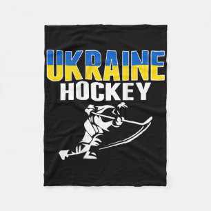Oekraïense ijshockeyfans - Oekraïense hockeyploeg Fleece Deken