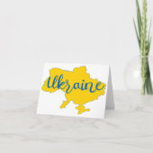 Oekraïense kaart en briefing (Voorkant)