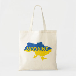 Oekraïense kaart. Oekraïense vlag. Oekraïense canv Tote Bag