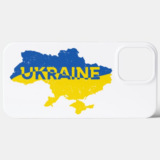 Oekraïense kaart. Oekraïense vlag. Oekraïne Case-Mate iPhone Case (Achterkant (horizontaal))