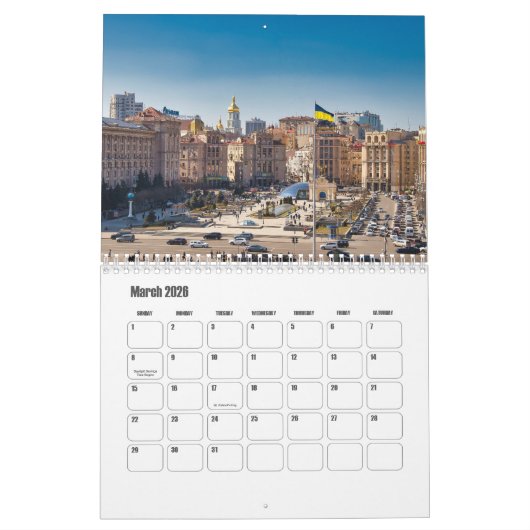 Oekraïense kalender (Mar 2026)