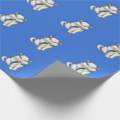 Oekraïense kat cadeaupapier (Hoek)