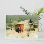 Oekraïense kerstCarolers Feestdagenkaart (Staand voorkant)