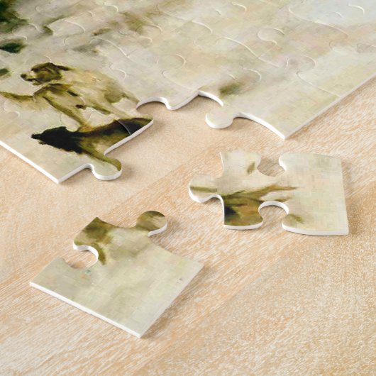 Oekraïense kerstCarolers Legpuzzel (Zijkant)