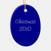 Oekraïense kerstCarollers Keramisch Ornament (Achterkant)