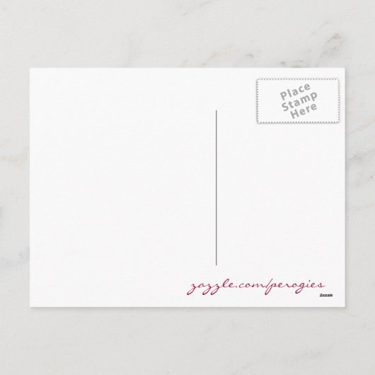 Oekraïense kerstcupcake om te personaliseren feestdagenkaart (Achterkant)