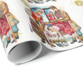 Oekraïense kerstdag cadeaupapier (Rol Hoek)
