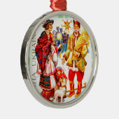 Oekraïense kerstster & Didukh Metalen Ornament (Rechts)