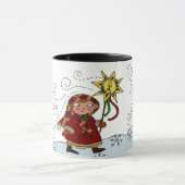 Oekraïense kerstster mok (Midden)