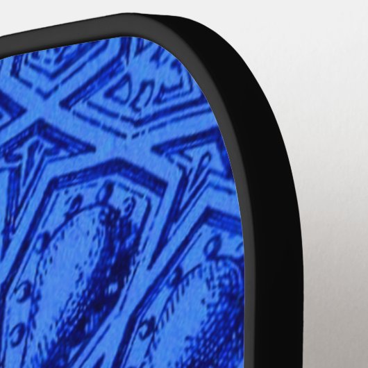 Oekraïense kleurenkrans pickleball paddle (Links Detail)