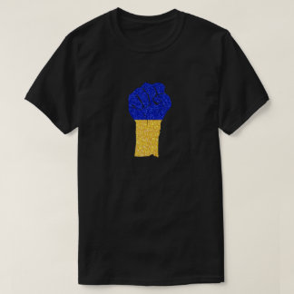 Oekraïense Kracht Glitter T-Shirt