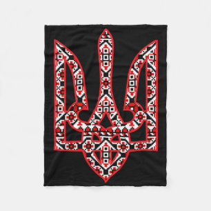 Oekraïense Kruiden Vyshyvanka Jas Kunst Oekraïense Fleece Deken