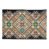 Oekraïense kruissteek: etnisch handgemaakt patroon kussensloop (Achterkant)