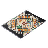 Oekraïense kruissteek: etnisch handgemaakt patroon notitieboek (Linkerzijde)