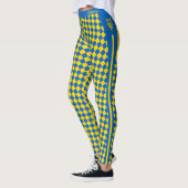 Oekraïense leggings, premium mode, Oekraïense vlag Leggings (Links)