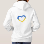 Oekraïense liefde hoodie (Achterkant)