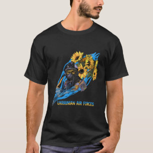 Oekraïense luchtmacht gevechtsvliegtuig Vliegtuig  T-shirt