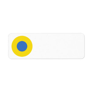 Oekraïense luchtmacht Roundel Etiket