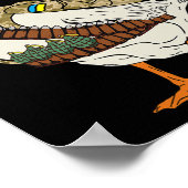 Oekraïense Militaire Gans Combyt Soldaat Grappig R Poster (Hoek)