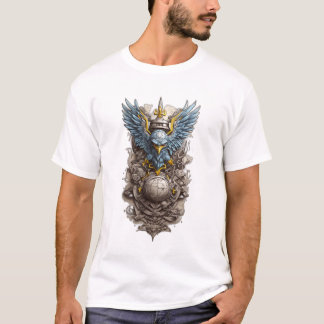Oekraïense moed Inkt: Modern militair Tattoo Desi T-shirt