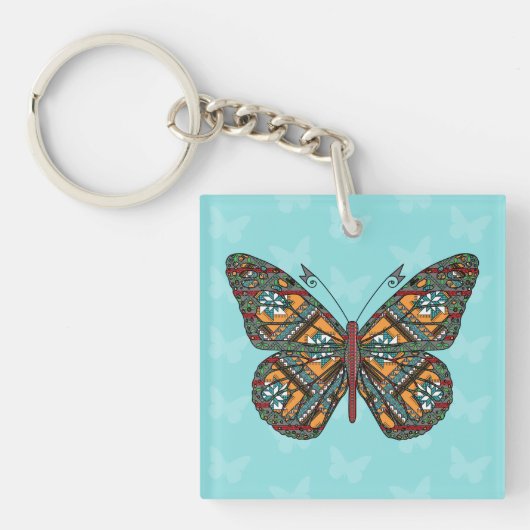 Oekraïense monarch acryl sleutelhanger (Voorkant)
