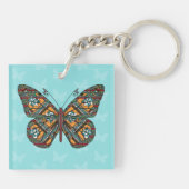 Oekraïense monarch acryl sleutelhanger (Achterkant)