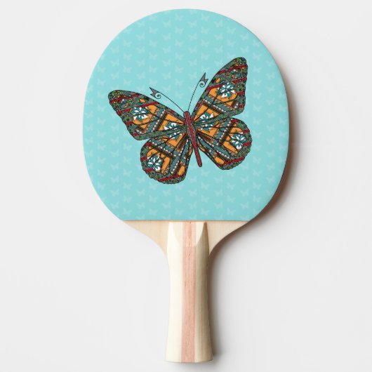 Oekraïense Monarch Ping Pong Paddle Tafeltennisbatje (Voorkant)