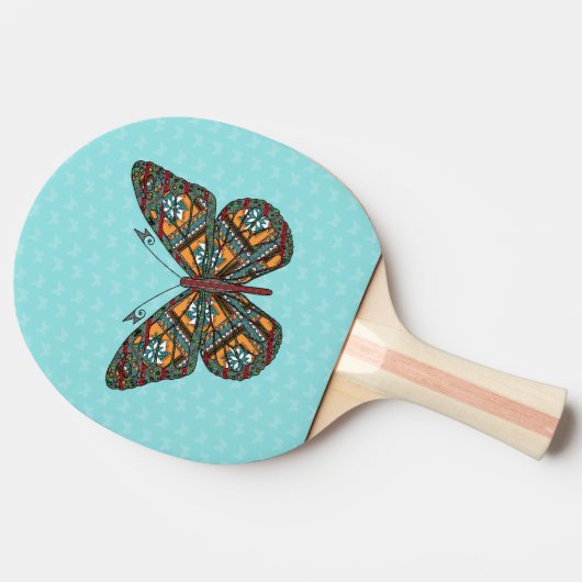 Oekraïense Monarch Ping Pong Paddle Tafeltennisbatje (Zijkant)