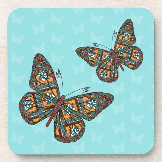 Oekraïense Monarch Square Coaster Bier Onderzetter (Voorkant)