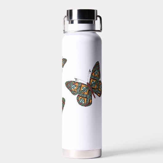 Oekraïense monarch waterfles (Achterkant)