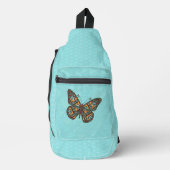 Oekraïense monarchvlinder sling bag (Voorkant)
