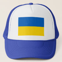 Oekraïense nationale vlag TRUCKER HAT