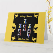 Oekraïense oorlogsoverwinning kaart (Gele Bloem)