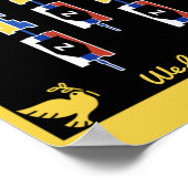 Oekraïense oorlogsoverwinning poster (Hoek)