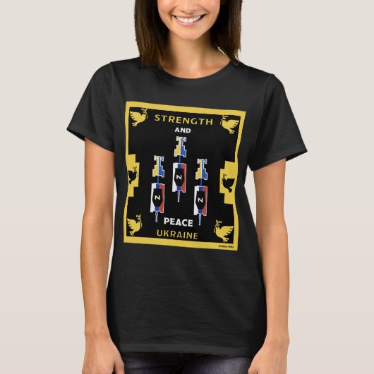 Oekraïense oorlogsoverwinning t-shirt (Voorkant)