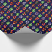 Oekraïense oostereieren cadeaupapier (Hoek)