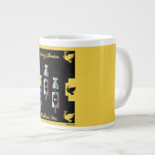 Oekraïense overwinningskaart grote koffiekop (Voorkant rechts)