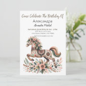 Oekraïense Paarden Folk Kaart (Staand voorkant)