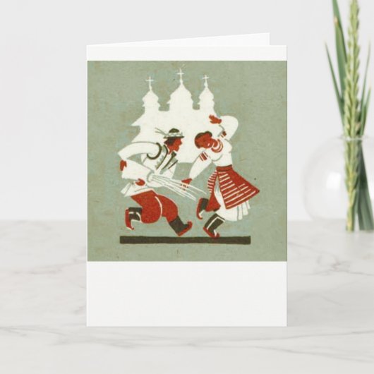  Oekraïense Paas Kaart (Voorkant)