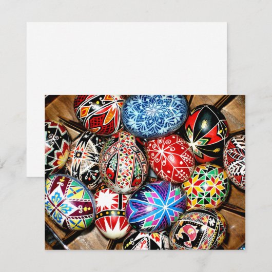 Oekraïense paaseieren (Voorkant / Achterkant)