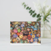 Oekraïense paaseieren feestdagenkaart (Staand voorkant)