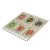 Oekraïense paaseieren in de Pysanka Tegeltje (Zijkant)