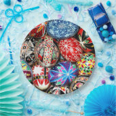 Oekraïense paaseieren papieren bordje (Feest)