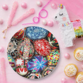 Oekraïense paaseieren papieren bordje (Feest)