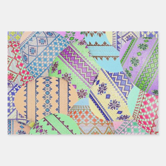 Oekraïense paaseieren (Pysanky) Inpakpapier Vel (Voorkant)