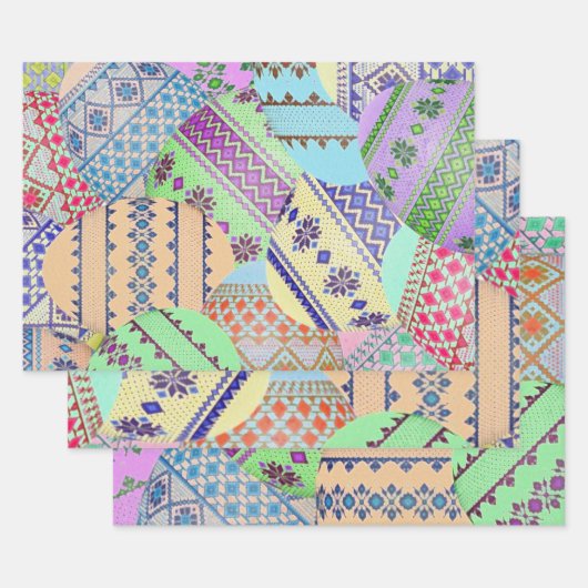 Oekraïense paaseieren (Pysanky) Inpakpapier Vel (Set)