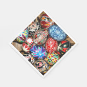 Oekraïense paaseieren servet (Hoek)