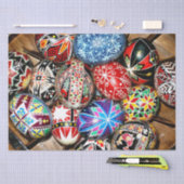 oekraïense paaseieren tissuepapier (Craft)