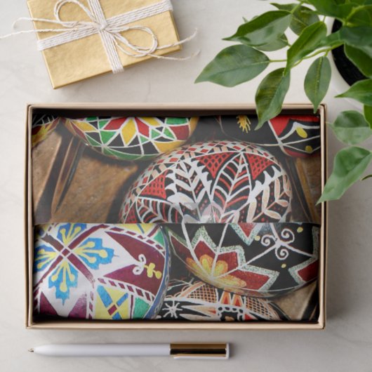 oekraïense paaseieren tissuepapier (Geschenk)